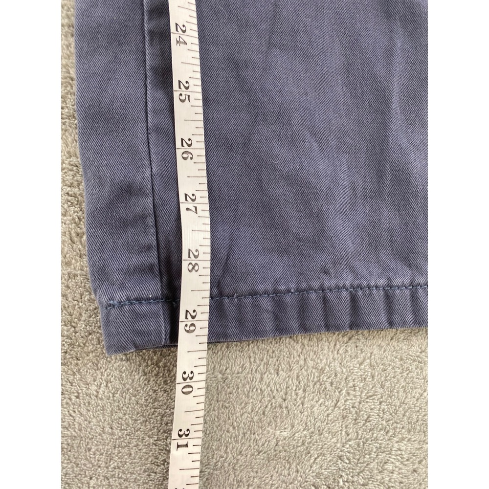 PacSun Womens Navy Blue Workwear Trouser Double Knee Wide Leg Pants Size 26 - Picture 14 of 16
